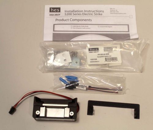 *new open box* hes assa abloy 5200c complete pac - 5200c-12d/24d-630 for sale