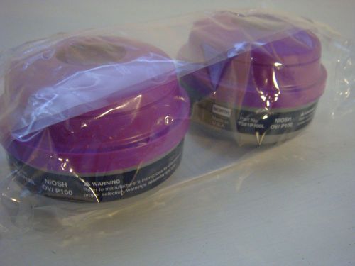 NORTH by HONEYWELL 7581P100L Respirator Cartridge, OV P100 (2 pack)