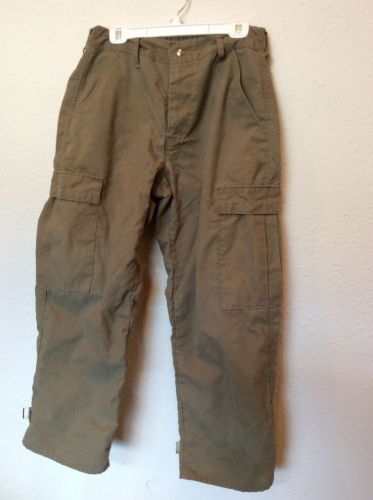 National kevlar firefighting wildland pants L 30 Crew Boss wild land fire range