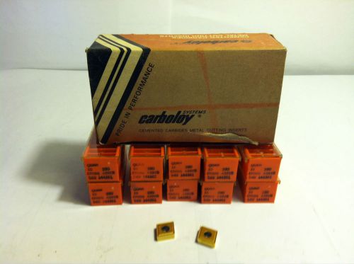 Ge carboloy carbide inserts, cnmg 433es grade 390 for sale