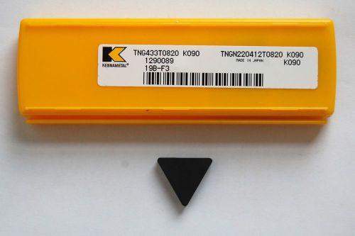 INSERT TNG 433T 0820 KENNAMETAL CERAMIC GRADE K090 NEW PACK OF 5 PCS