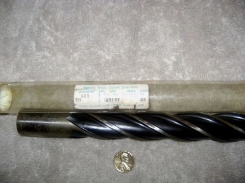 1&#034;  4  FLUTE SINGLE END COBALT END MILL