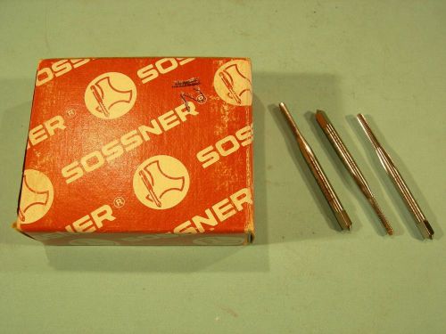 Qty 3 New Sossner 3-48 NC GH2 HSS 3Flute Bottom Precision Ground Taps