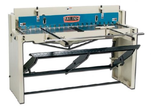 New baileigh sf-5216e 16 ga x 52&#034; foot shear w/backgauge, high chrome blades for sale