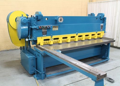 8&#039; X 1/4&#034; LODGE &amp; SHIPLEY POWER SQUARING SHEAR