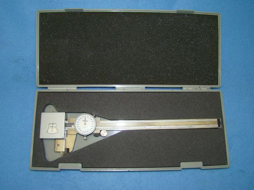 Mitutoyo 8&#034; Low Pressure Dial Caliper model 536-252