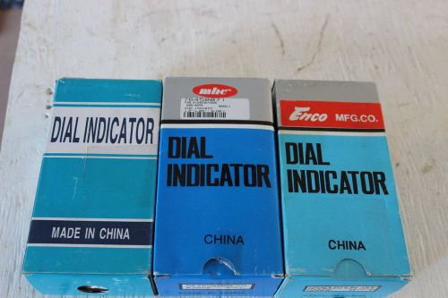 Dial Indicators, Lot of 3