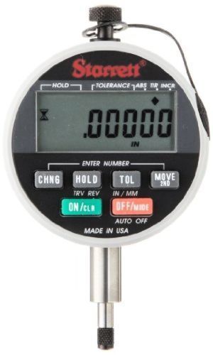 Starrett F2710-0 Wisdom Plus Electronic Indicator, 0.375&#034; Stem Dia., NEW