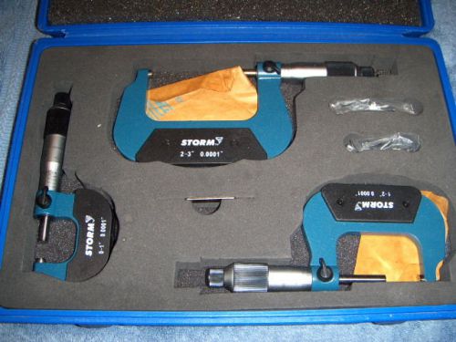 Micrometers  Storm 3 pc set