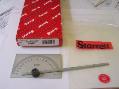 NEW in BOX STARRETT C429B Combo Protractor &amp; Dept Gage SUPER  DEAL!