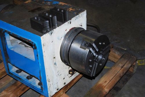 Miyano Kitagawa 8&#034; Auto Hydraulic Lathe Chuck, Spindle, Actuator Unit CNC -6BC