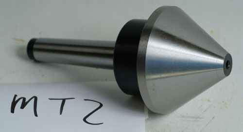 MT 2 (Morse Taper 2)  Bull Nose Live Center-New