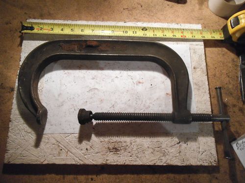 J.h. williams &amp; co. c-clamp almost 11&#034; opening drop forged in usa- used for sale