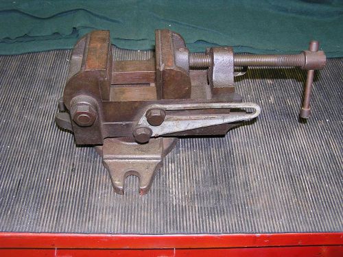 Palmgren #000 Drill Vise Tilt &amp; Swivel Base XLNT Condition FREE Shipping