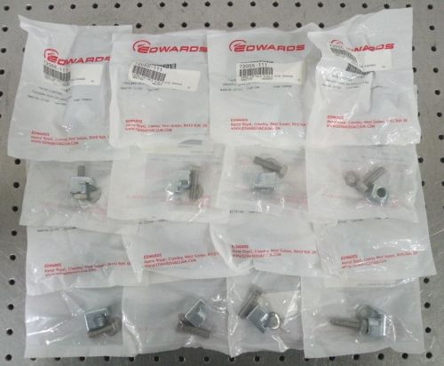 C112939 Lot 16 Edwards C10007093 ISO63-100 Single Claw Vacuum Clamps *sealed*