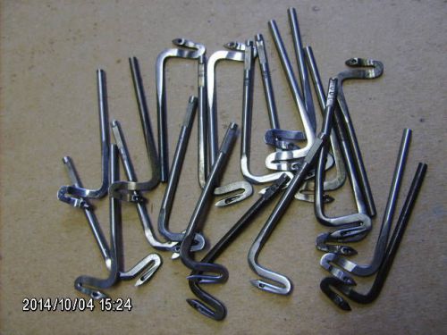 22 pc lot MERROW sewing machine loopers