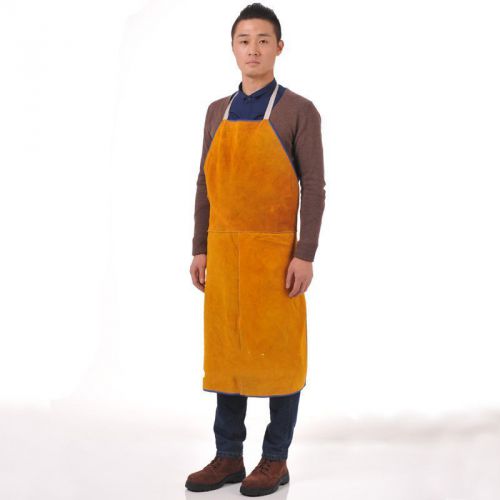 1pc New 24&#034; W x 36&#034; L Leather Bib Welding Apron free shipping