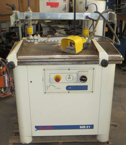 Scm minimax  mini max mb21 mb 21 - 21 spindle boring machine unit (#831) for sale