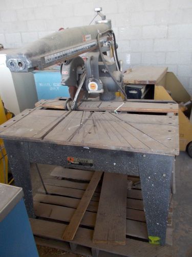 BLACK &amp; DECKER / DEWALT 13 IN RADIAL ARM SAW