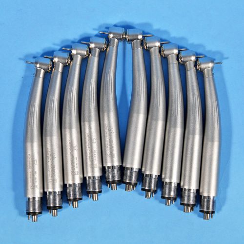 10pcs Dental LED Fiber Optic E-generator Handpiece High Speed KAVO Style 4H CA