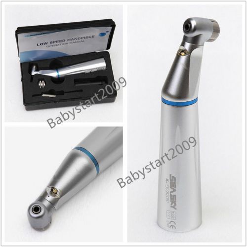 Dental inner water led fiber optic low speed contra angle handpiece push button for sale