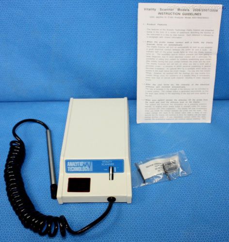 Analytic Technology Kerr 2006 Vitality Scanner Dental Pulp Testing 2 Tips