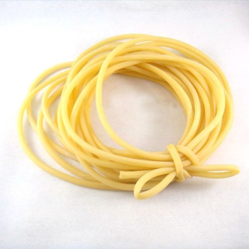 AMBER LATEX TUBING Length of 3m(3000mm/10ft) diameter 10mm