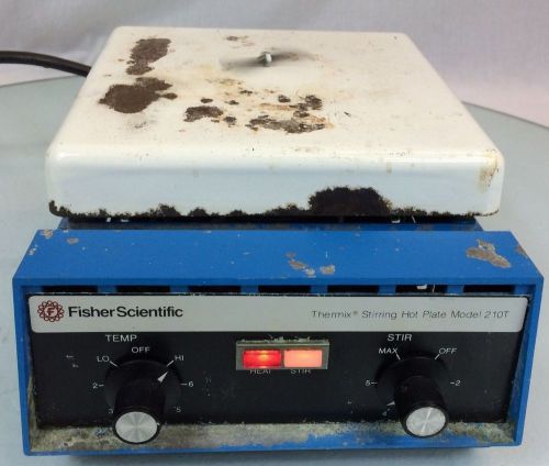 FISHER SCIENCE THERMIX STIRRING HOT PLATE MODEL 210T, CAT: 11-493-210T