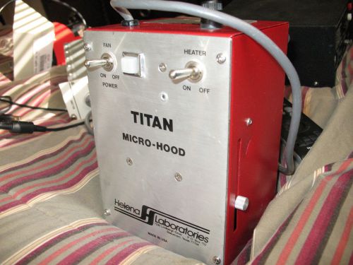 Helena Labratories 8009 Titan Micro Hood  $175