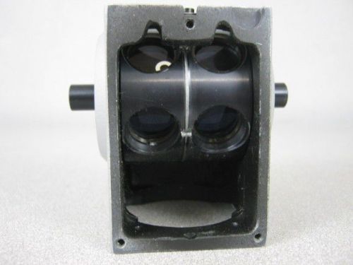 Laser Optic Lens CE #0560  Rotating Turret Mount 6 Positions, 4 Lenses