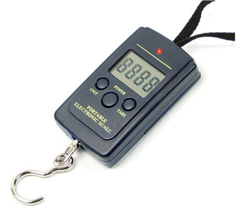 Portable digital handy scales luggage fishing 40kg 88lb 1410oz for sale