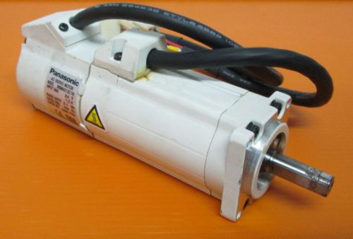 Panasonic ac servo motor model msma012c1n rating 0.1kw 3000 rpm for sale