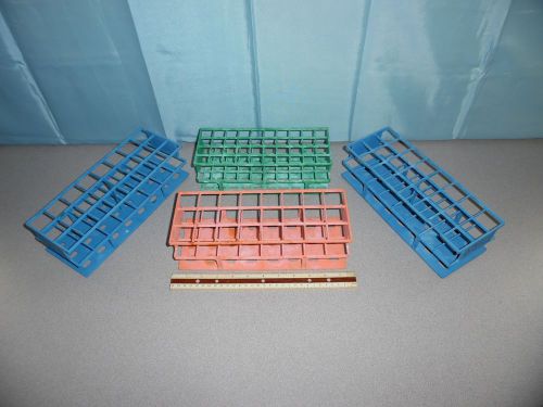 Lot of 4 nalgene test tube racks used for sale