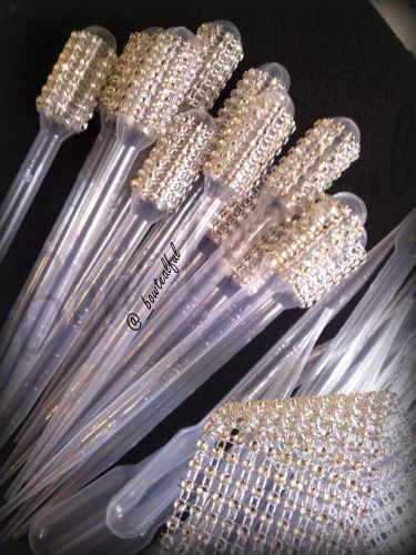 Pipettes &#034;Diamonds&#034; Elegant 2ml 3ml 5ml (Made To Order) 1Dozen