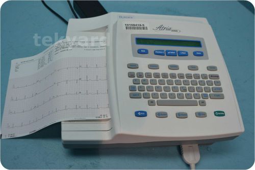 Burdick atria 3000 interpretive ekg ecg machine w/ leads @ for sale