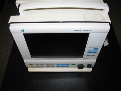 DATEX-OHMEDA AS/3 AS3 COMPACT ANESTHESIA BEDSIDE PATIENT COLOR MONITOR