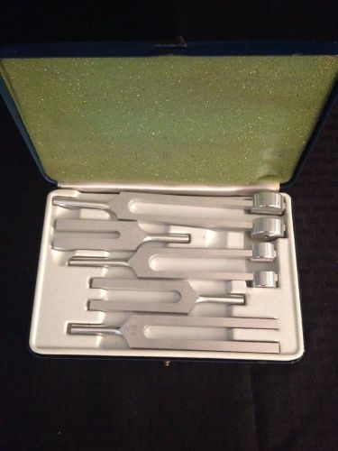 Sklar 5 piece tuning fork set in case 512 c, 1024 c, 256 c, 2048 c, 128 c for sale