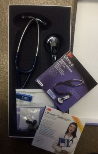 3M Littmann Electronic Etethoscope Model 3200 Navy