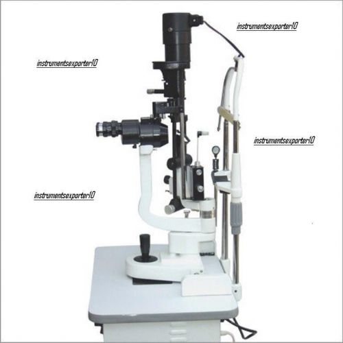 3 Step Slit Lamp With Camera