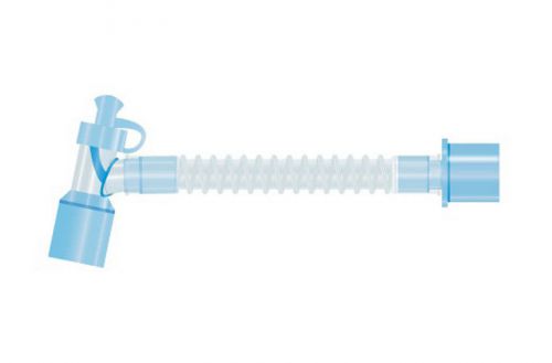 Smooth bore catheter mount with double swivel elbow ( pack of 10 pcs ) for sale