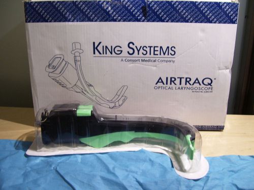 KING SYSTEMS  AIRTRAQ   Optical Laryngoscope ATQ-021 Size Small 1 UNIT