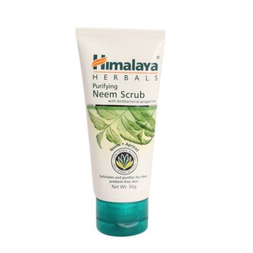 Himalaya Herbals Purifying Neem Scrub 50 gm x  2    Ayurvedic &amp; Natural