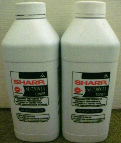 SHARP SF-730NT1 Toner 1 New, Full Bottle + 1 Partially Full Bottle