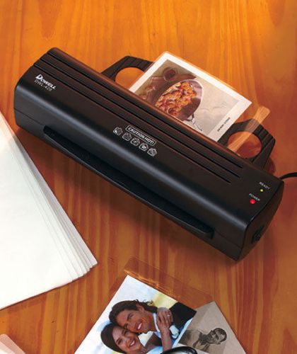 A4 9.5&#034; DOWELL Heat Laminator Laminating Machine Bonus Sheets Home/Office A-428