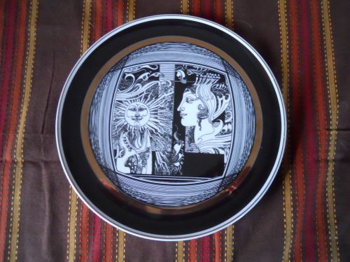 Plate Hollohaza Endre Szasz Artist Incredible Design No Reserve