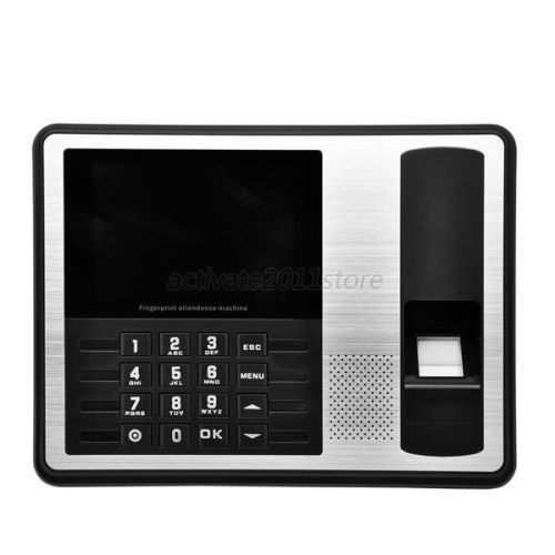 Realand A7-T Fingerprint Time Attendance Time Clock Recorder TCP/IP+USB A31