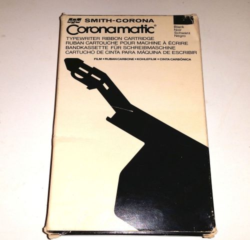 Smith corona coronamatic typewriter cartridge black ribbon type writer vintage for sale