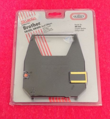 Nu-kote  nk165 /  b165 typewriter ribbon brother em100/200 - new in package for sale