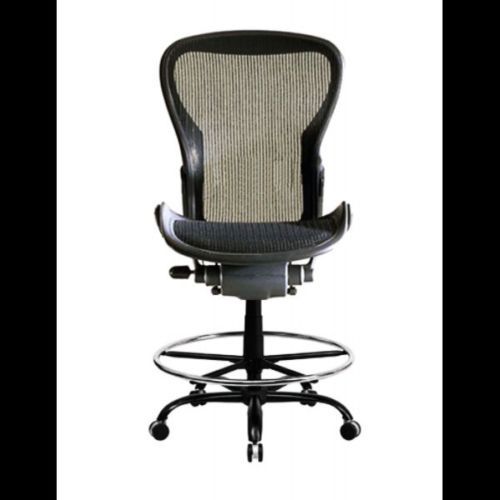 Herman Miller Aeron - Armless Drafting Stool Medium Size