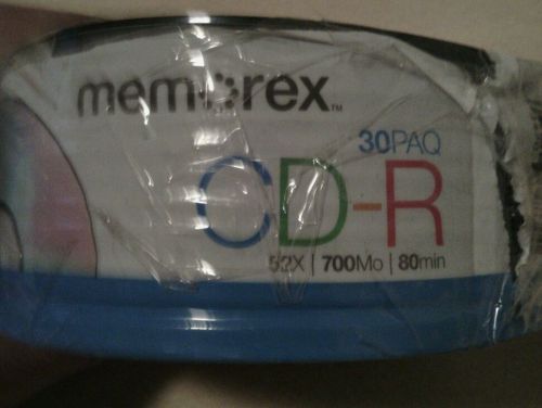 Blank cd-r/ 30 pack/ new unused disks/ memorex/ see description for sale